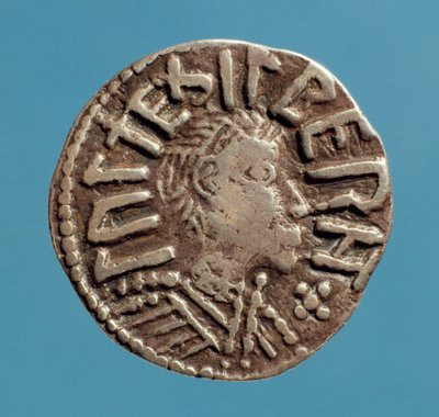 Penny (Obverse) of Aethelberht, Anglo-Saxon King of East Anglia by Anglo Saxon